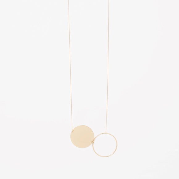 COS Jewelry - COS Double Circle Statement Necklace